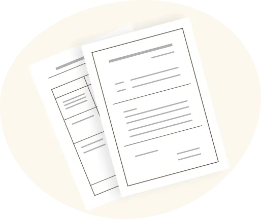 傷病手当金申請の書類イメージ